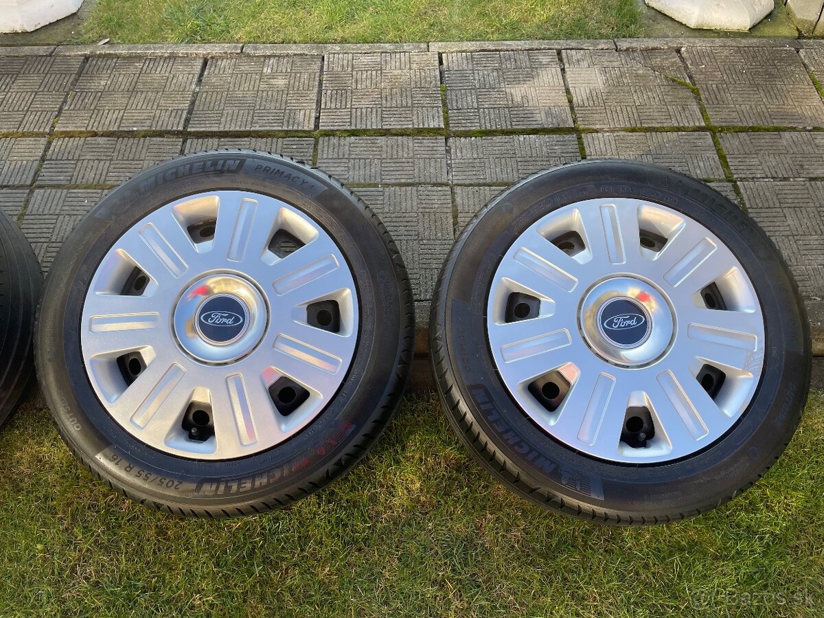 Plechové disky 5x108 s pneu - 7