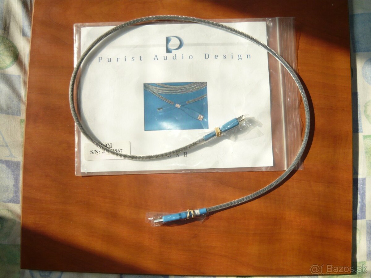 HIGH END 1m dlhý USB kábel 2.0 A-B:, PAD - 7