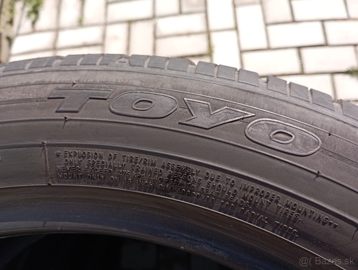 215/50/18 Toyo letné pneu 4ks - 7