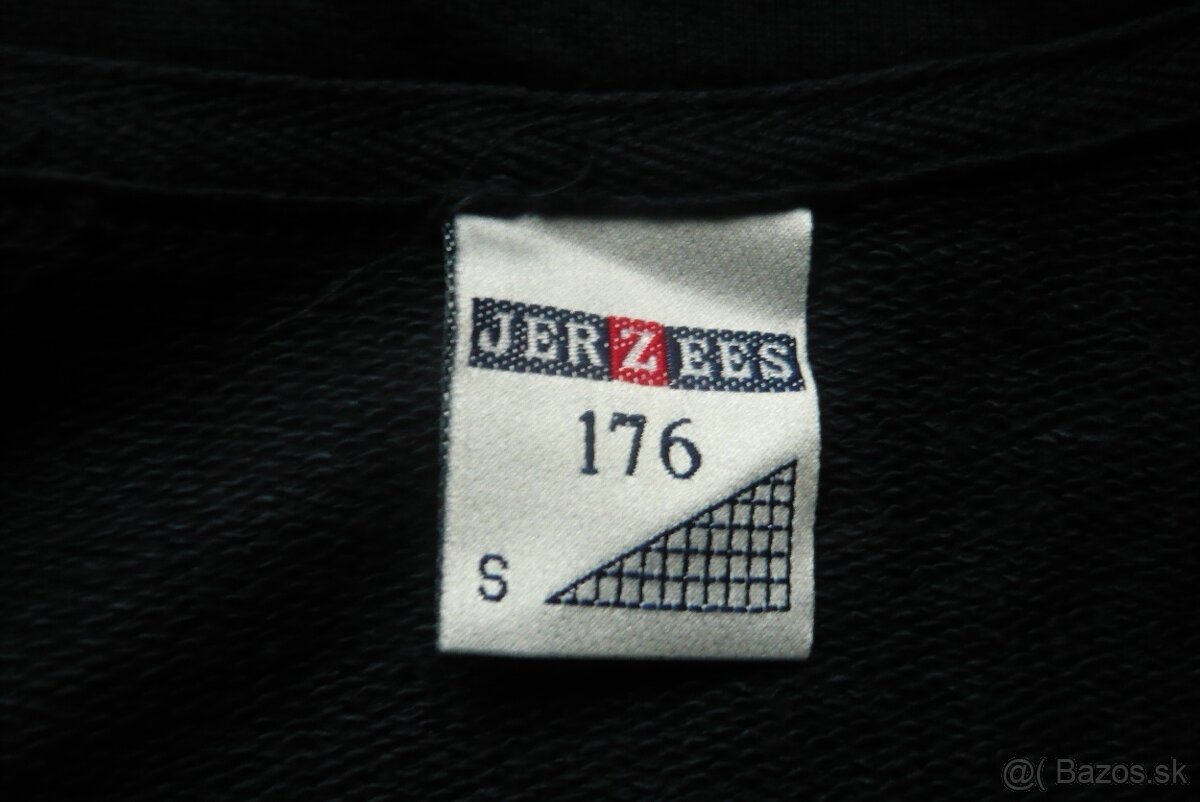 čierna pánska mikina č.S/176 - 7