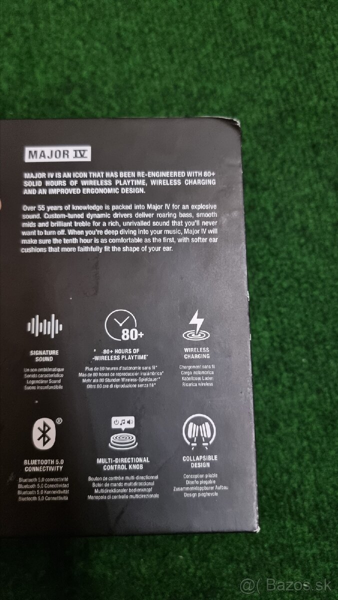 Marshall Major IV Bezdrôtové slúchadlá - 7