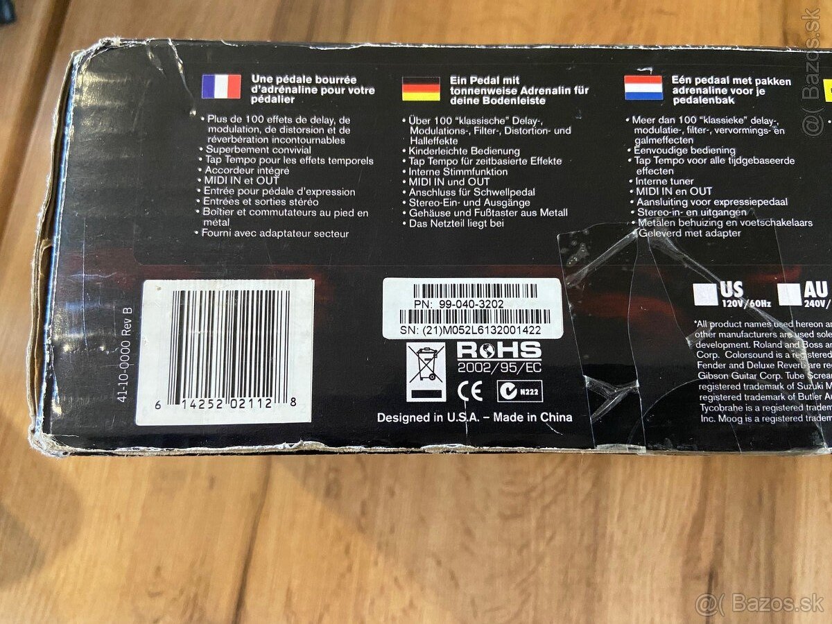 Predam Git. Multiefekt LINE6 M-5 - 7
