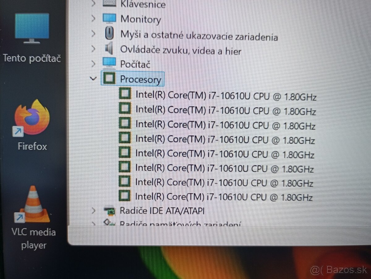 predám Dell latitude 5410 , Intel® Core™i7 ,16gb ram ,ssd - 7
