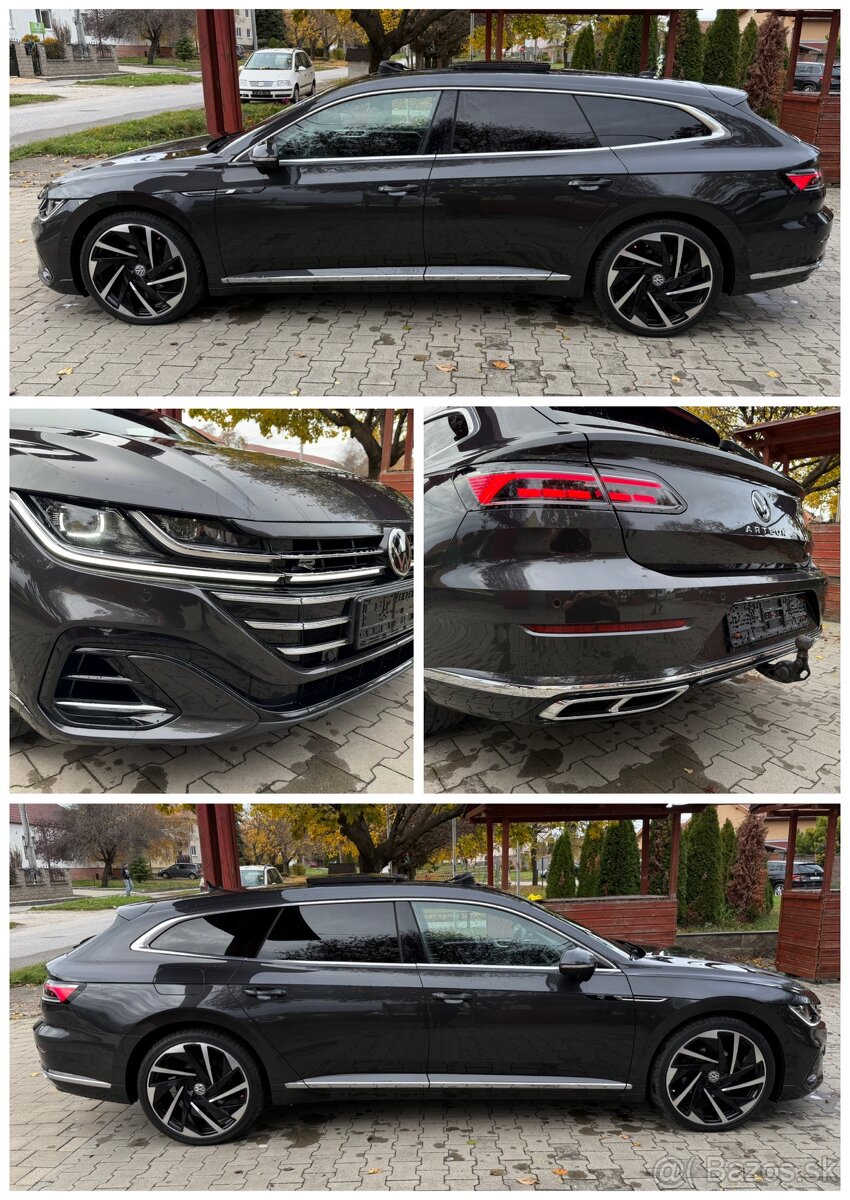 VW Arteon SB R-Line 2.0TDi 147Kw 4x4 PANO/ŤAŽNÉ/DCC/MATRIX - 7