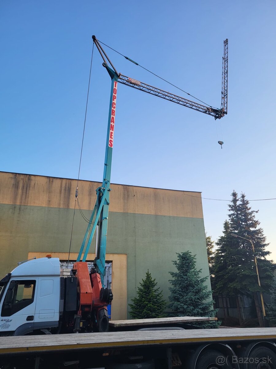 Stavebný Žeriav na diaľkové ovládanie Cattaneo CM 76 - 7