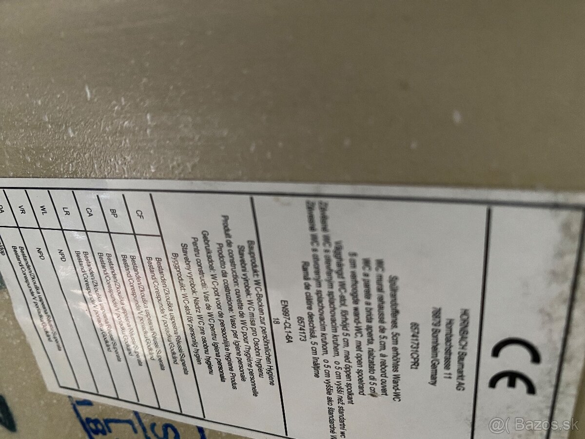 Závesné wc vyvyšené - 7