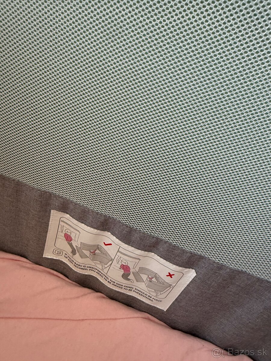 Rastúca posteľ schnuggle air crib - 7