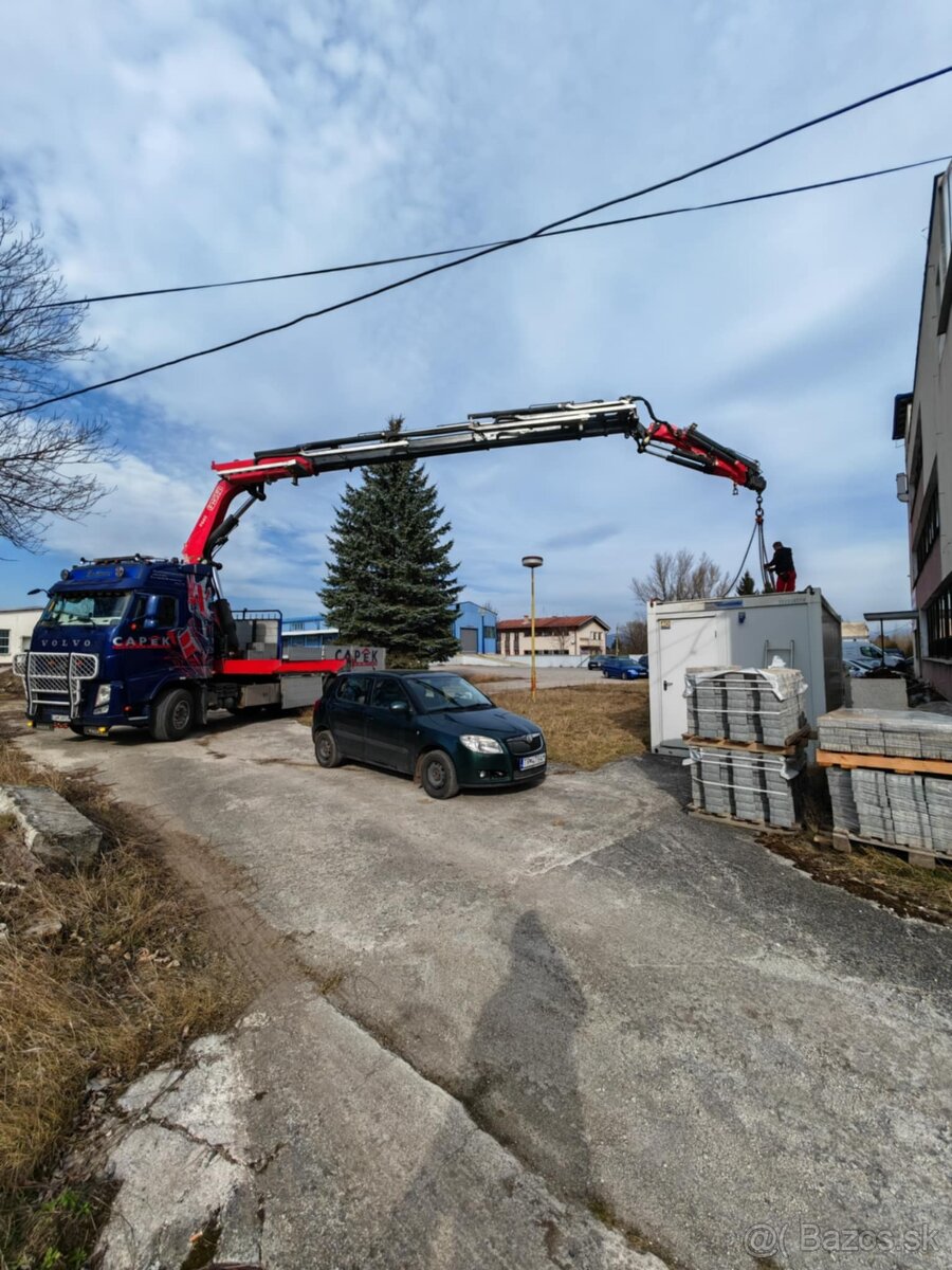 Autodoprava - Práce s hydraulickou rukou - 7