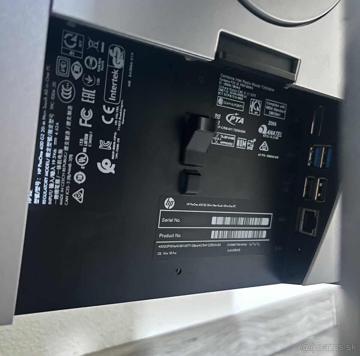 Predám AiO PC HP ProOne 400 G2 20" - 7