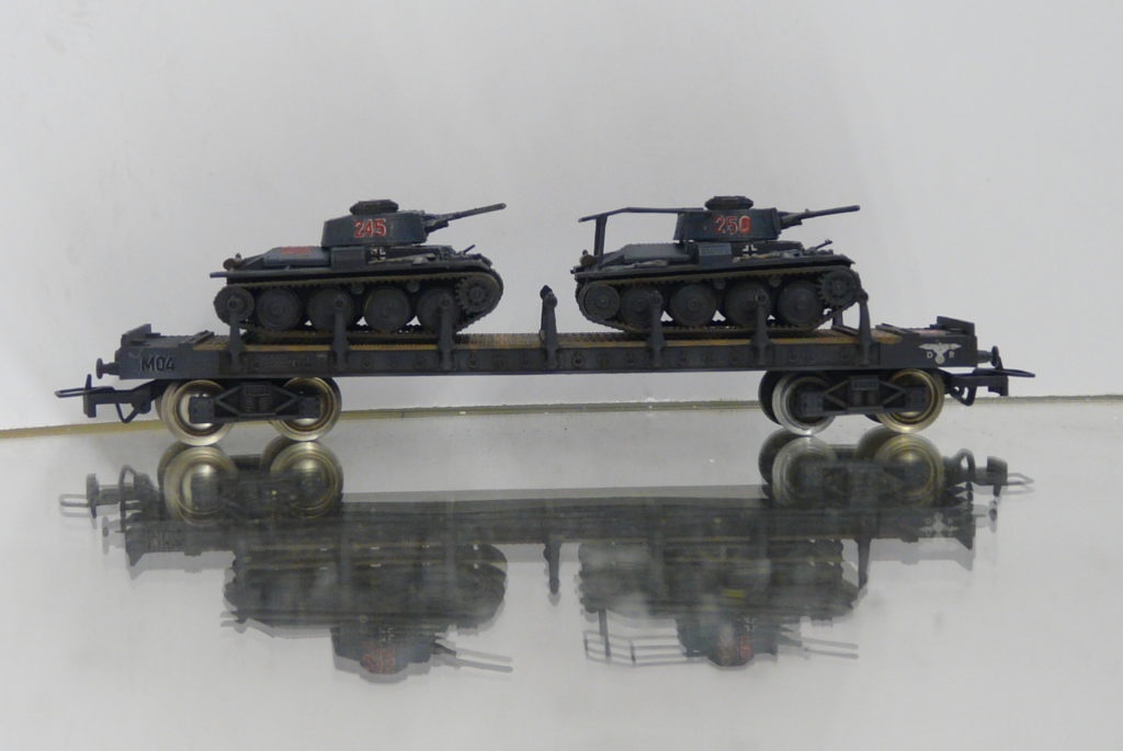 nemecky vojensky vlak H0 - 7