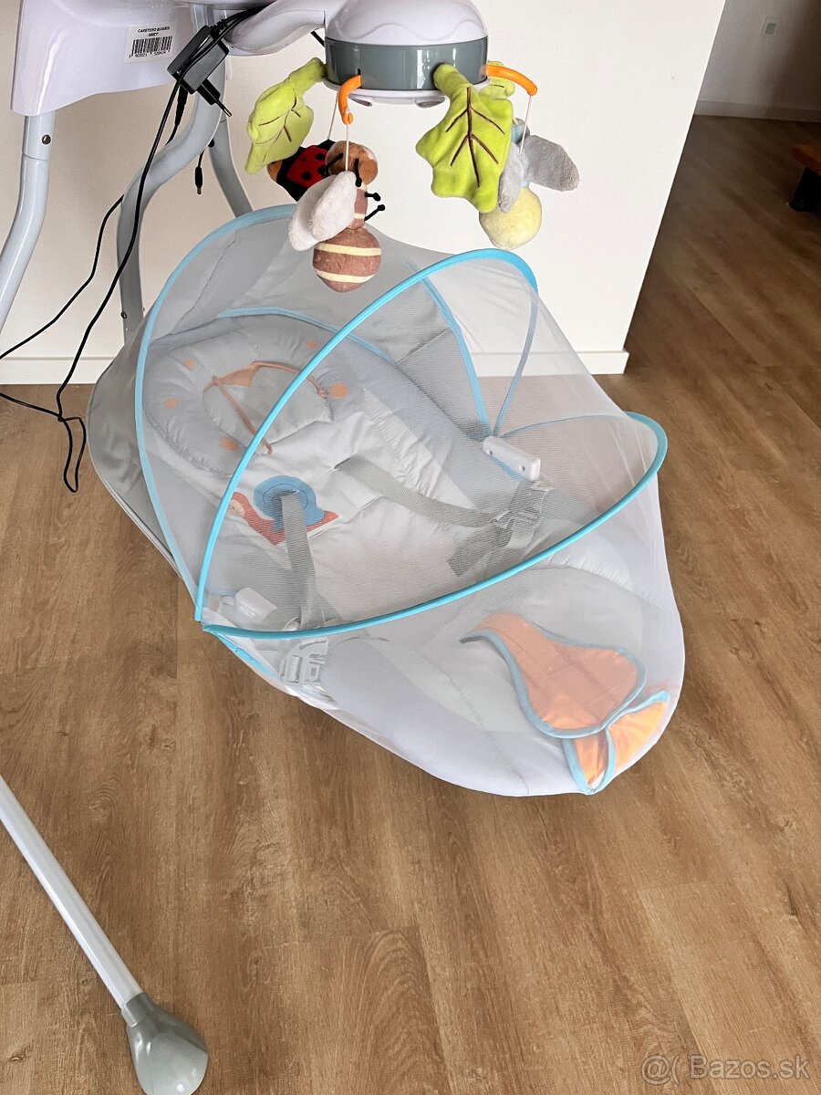 Hojdačka Caretero Bugies sivá - 7