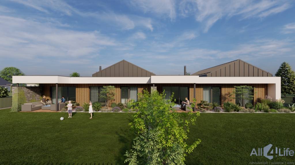 4i. novostavba rodinného domu s garážou v obci Krakovany RD - 7