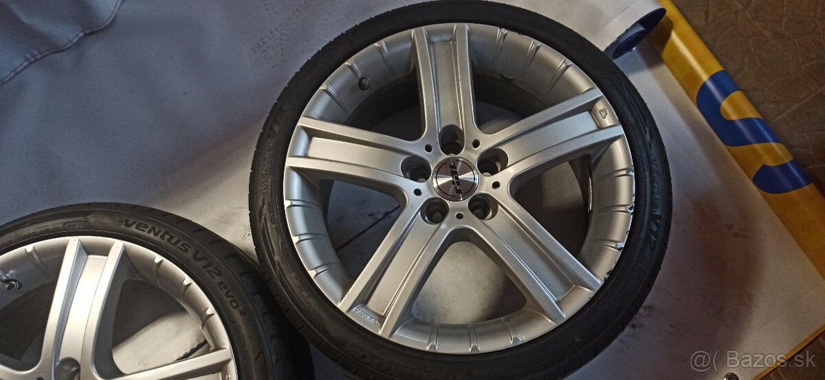 Hliníkové disky ,letné pneumatiky 205/40 R17 ZR 84W 5x100 - 7