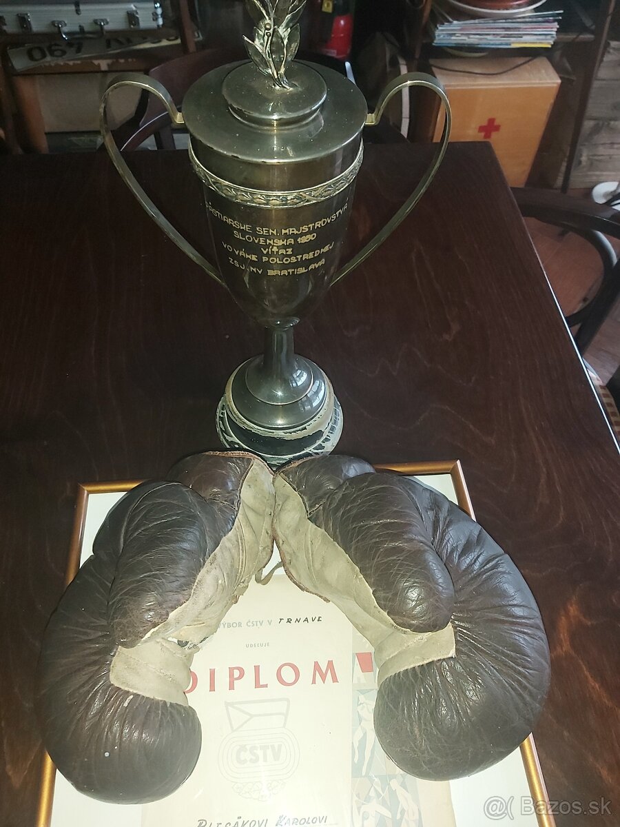 Starodávne boxerské rukavice - 7