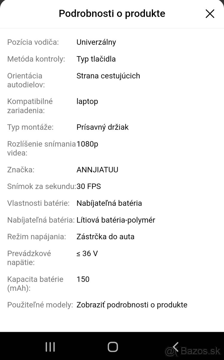 Video kamera do auta - 7