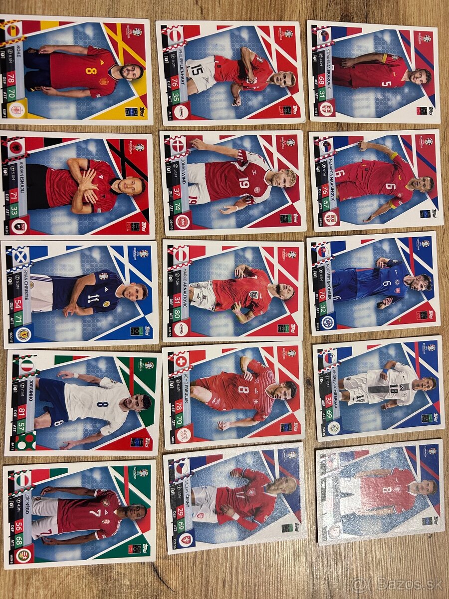 Futbalové kartičky - 7