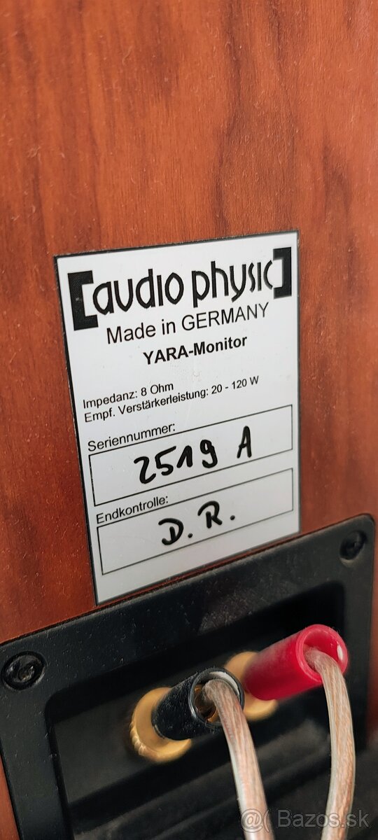 Reproduktory Audio Physic YARA - 7