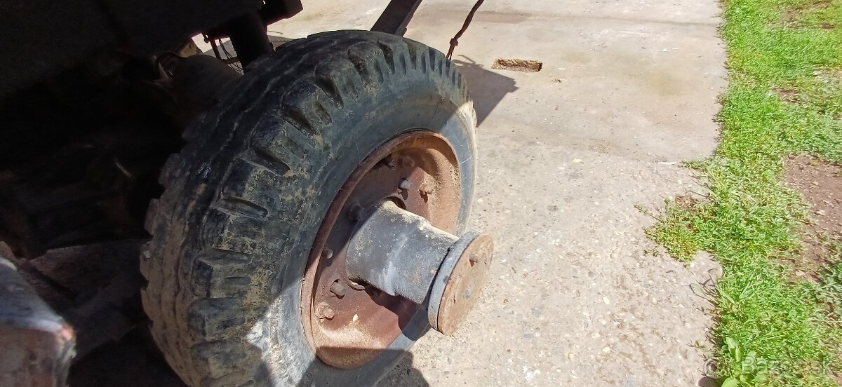 Predám pneumatiky 23x5 na Multicar M25 - 7