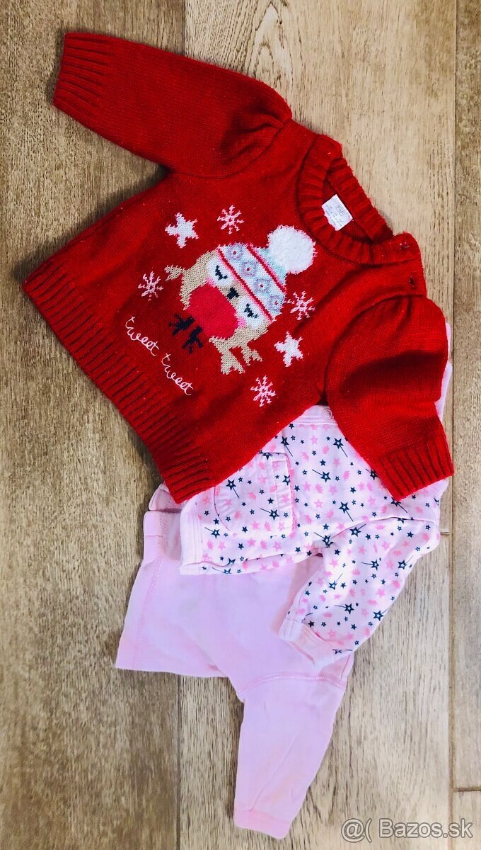 Oblečenie pre dievčatko 0-3m / cca 70ks - 7