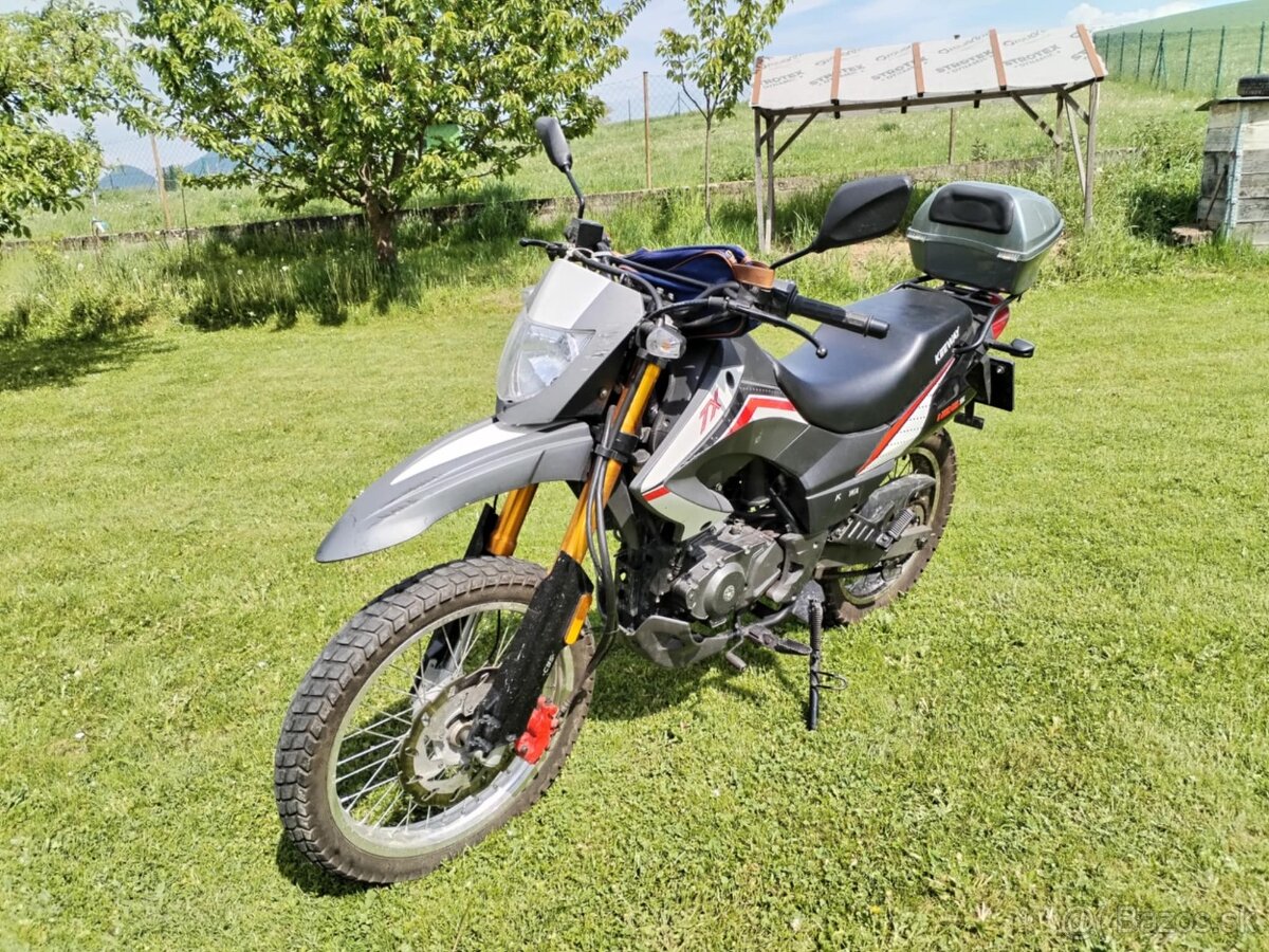 enduro keeway tx 125 s tp špz - 7