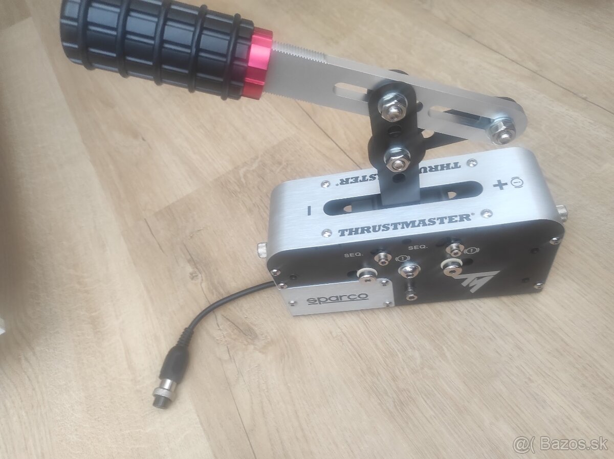 Thrustmaster TSS Handbrake Sparco Mod + ,shifter,držiak - 7