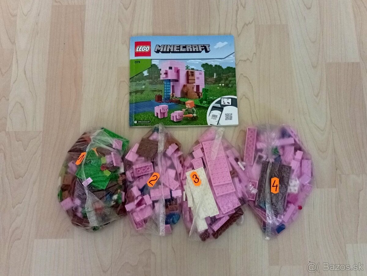 21170 Lego Minecraft Prasací domček - 7