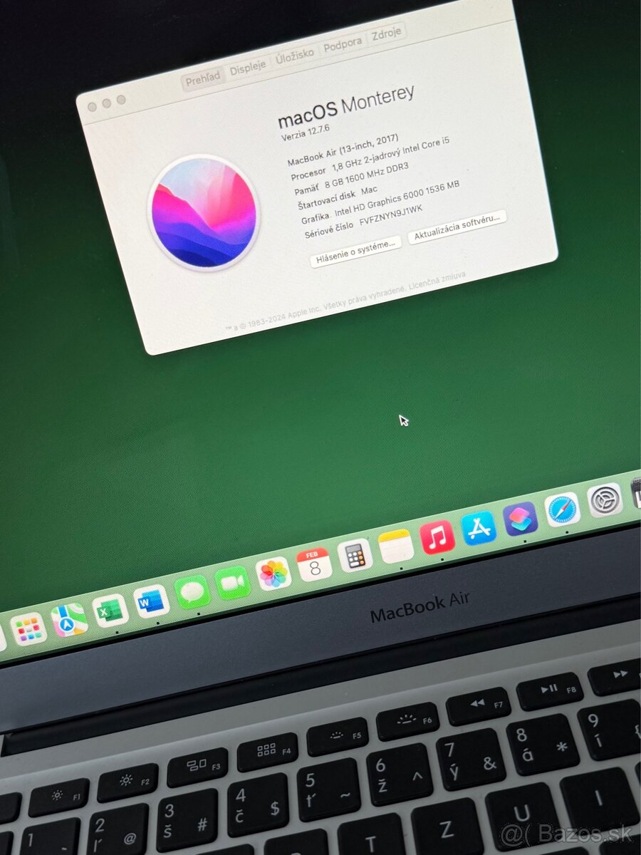 Apple MacBook Air 2017, Intel Core i5 ( 13-inch ) 128gb - 7