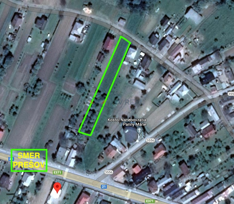 Na predaj stavebný pozemok o výmere 2171 m² s ovocným sadom - 7