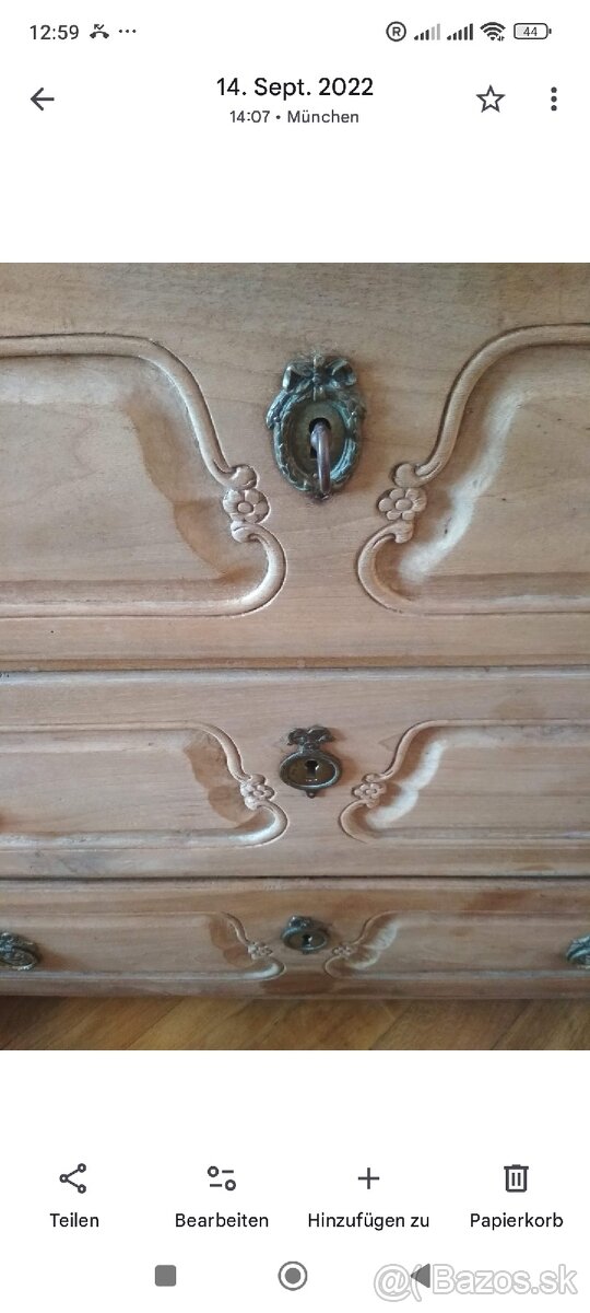 Original Tabernakel skrina z roku1780 - 7