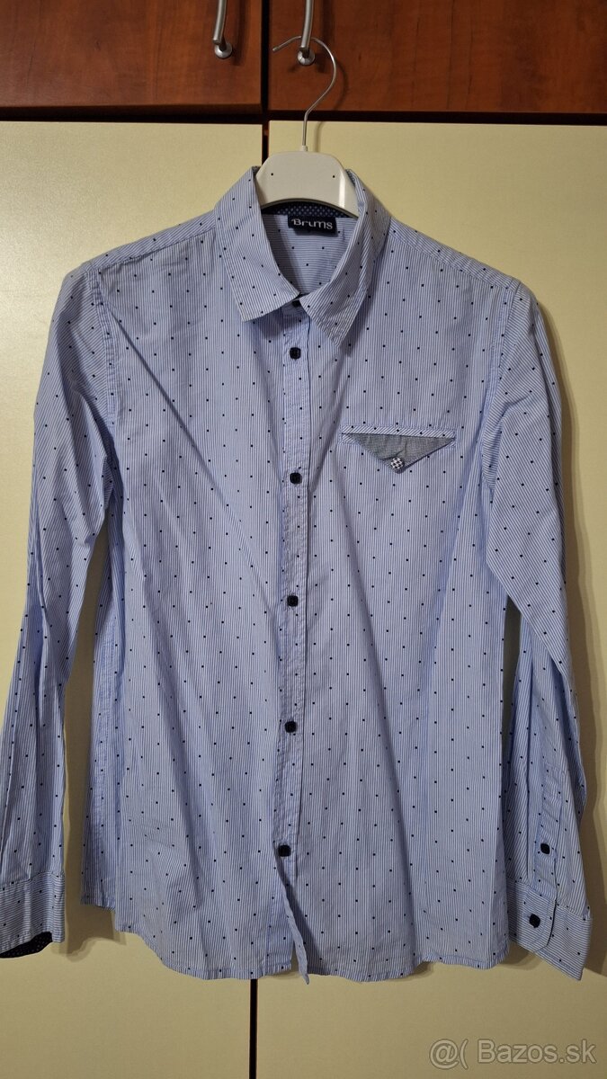 Predám chlapčenské košele, tričká a saká. - 7