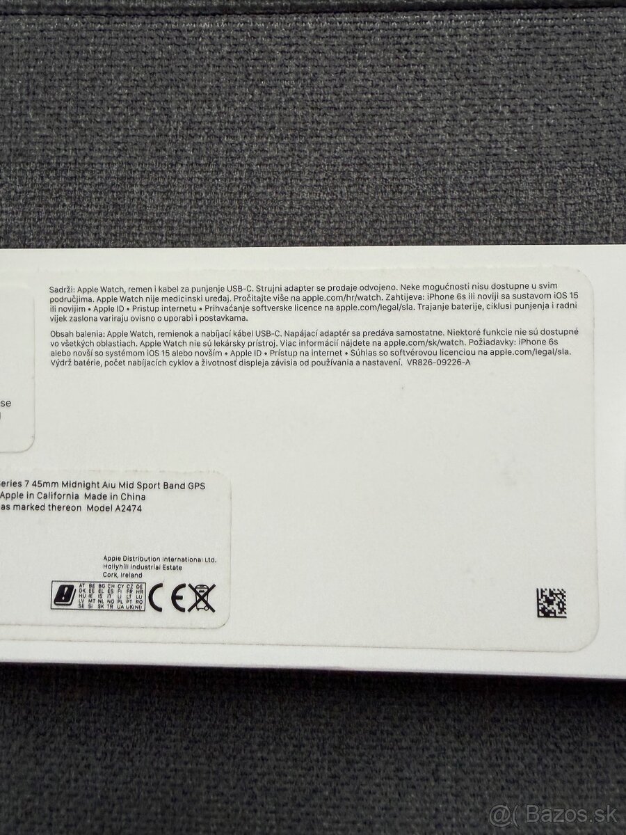 Predám apple Watch 7 45 mm - 7