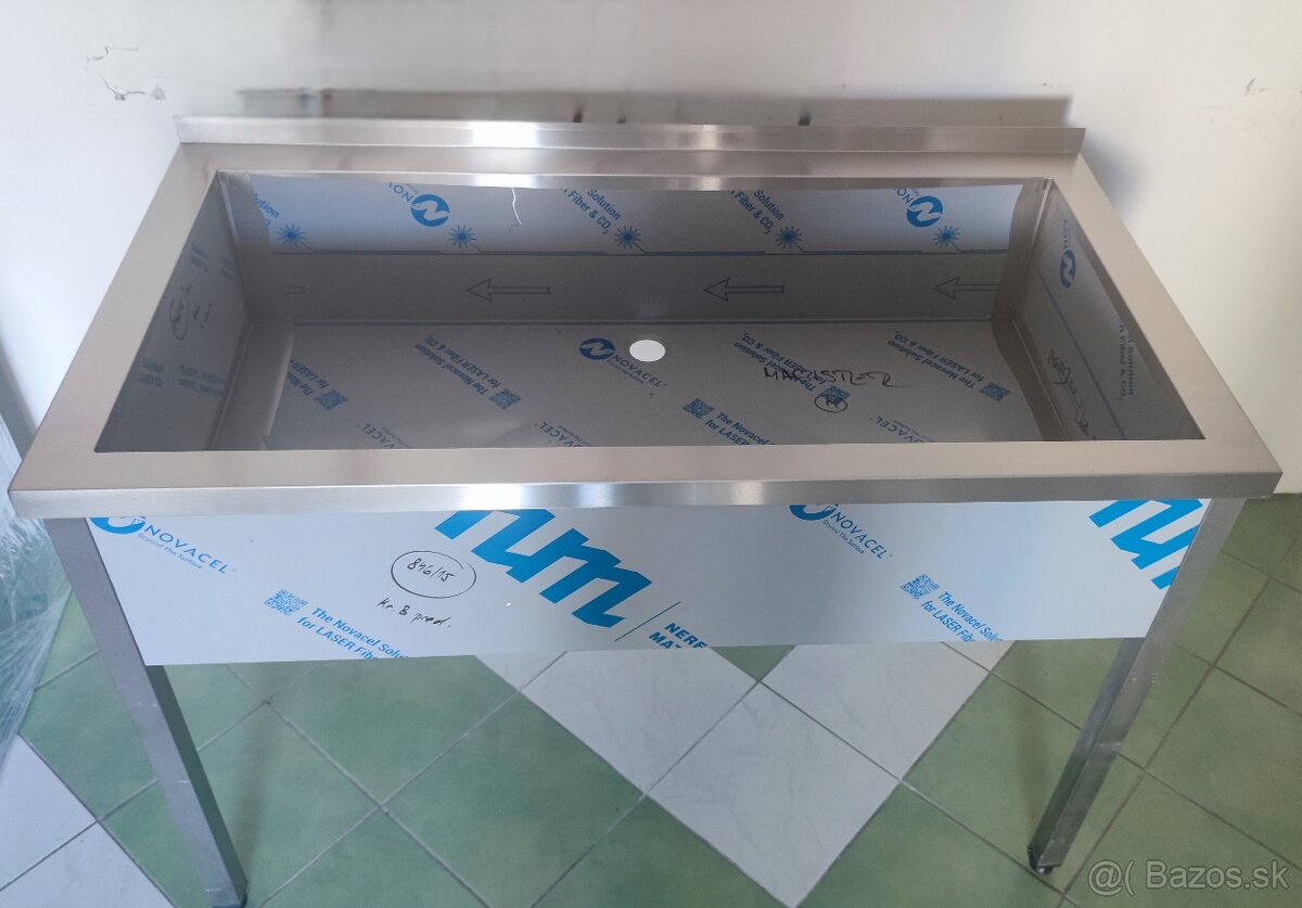 Nerezový drez, jednodrez, dvojdrez, výlevka, umývadlo - 7