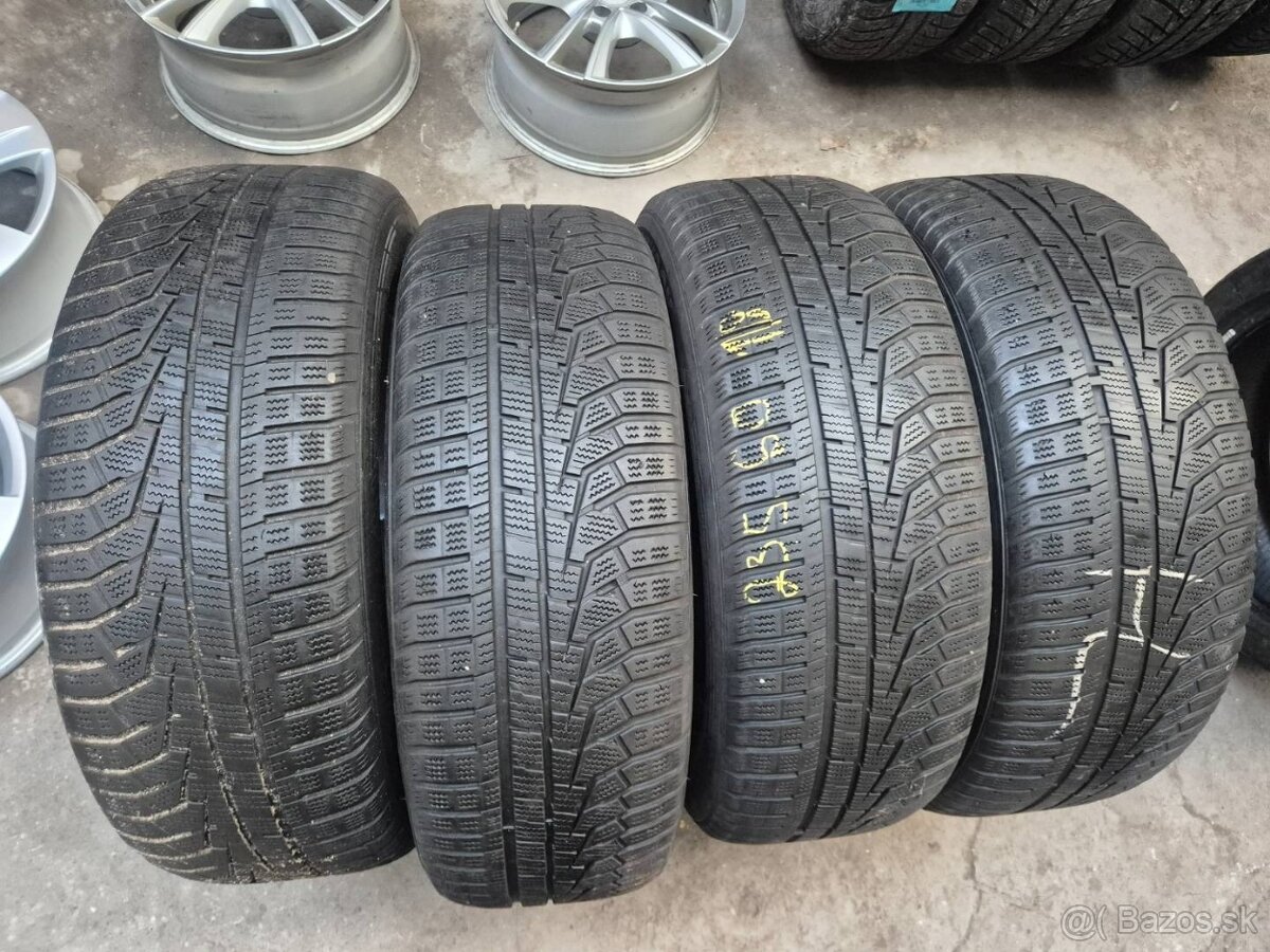 235/60 r18 zimné 4 ks HANKOOK dezén 4,5 - 4,2 mm DOT2019 - 7