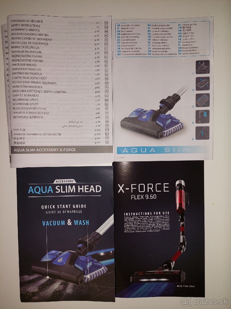 Tyčový vysávač Rowenta X- Force Flex 9.60 - 7