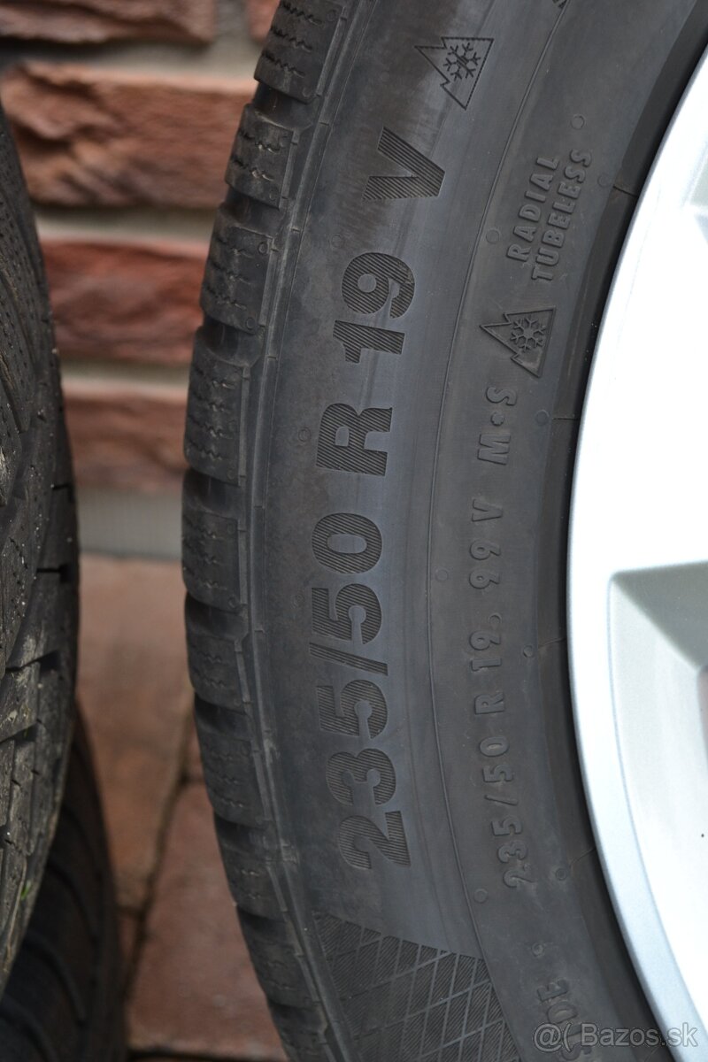 5x112 R19 Zimna sada na Skoda Kodiaq + 235/50 R19 Cont. - 7