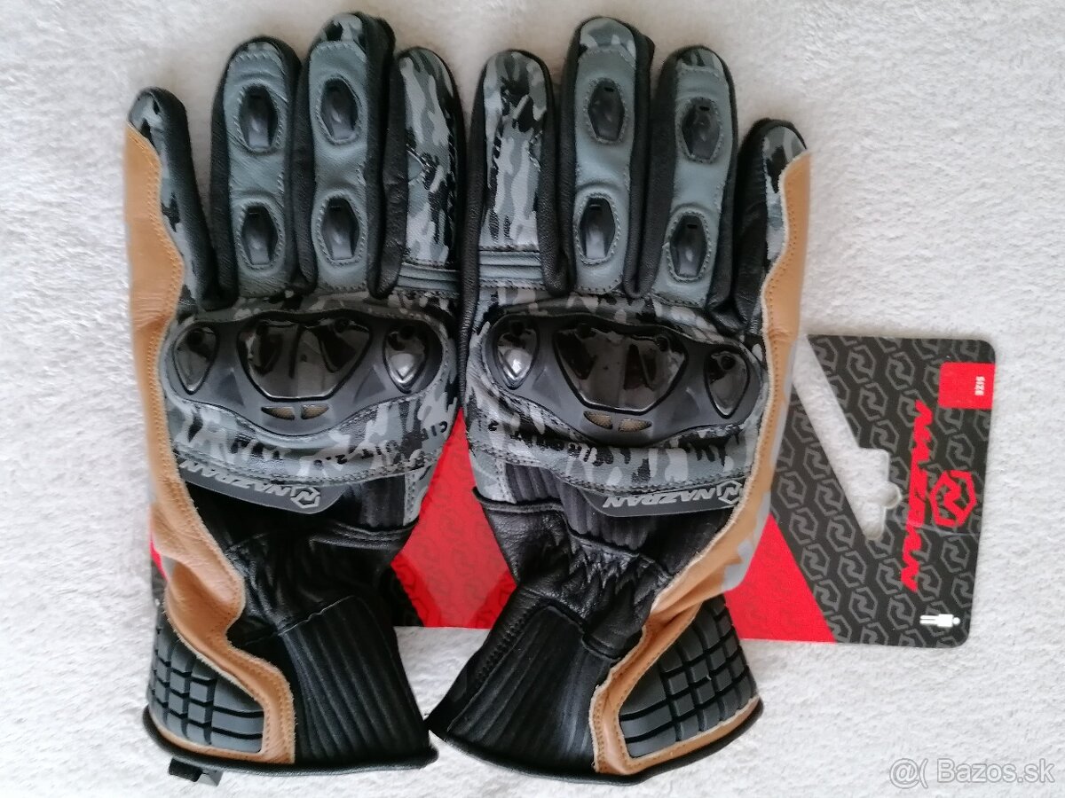 NAZRAN kožené rukavice NOVÉ - 7