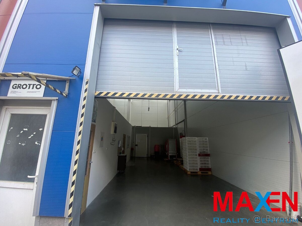Predaj : MAXEN HALA ( 01 ) pre výrobu a sklad 1844 m2 + a - 7