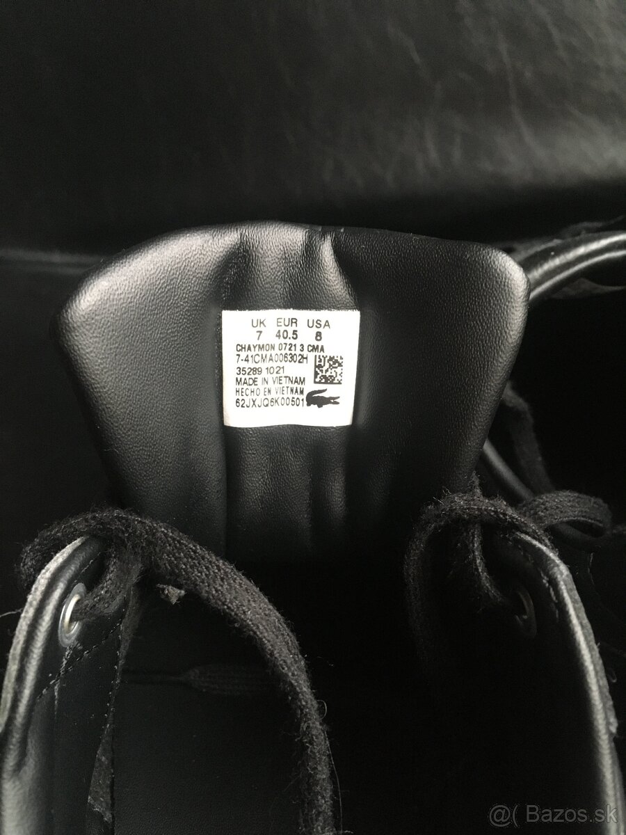 Panske botasky Lacoste CHAYMON 40.5 - 7