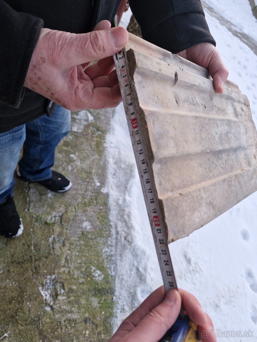 Stará palena škridla za odvoz - 7