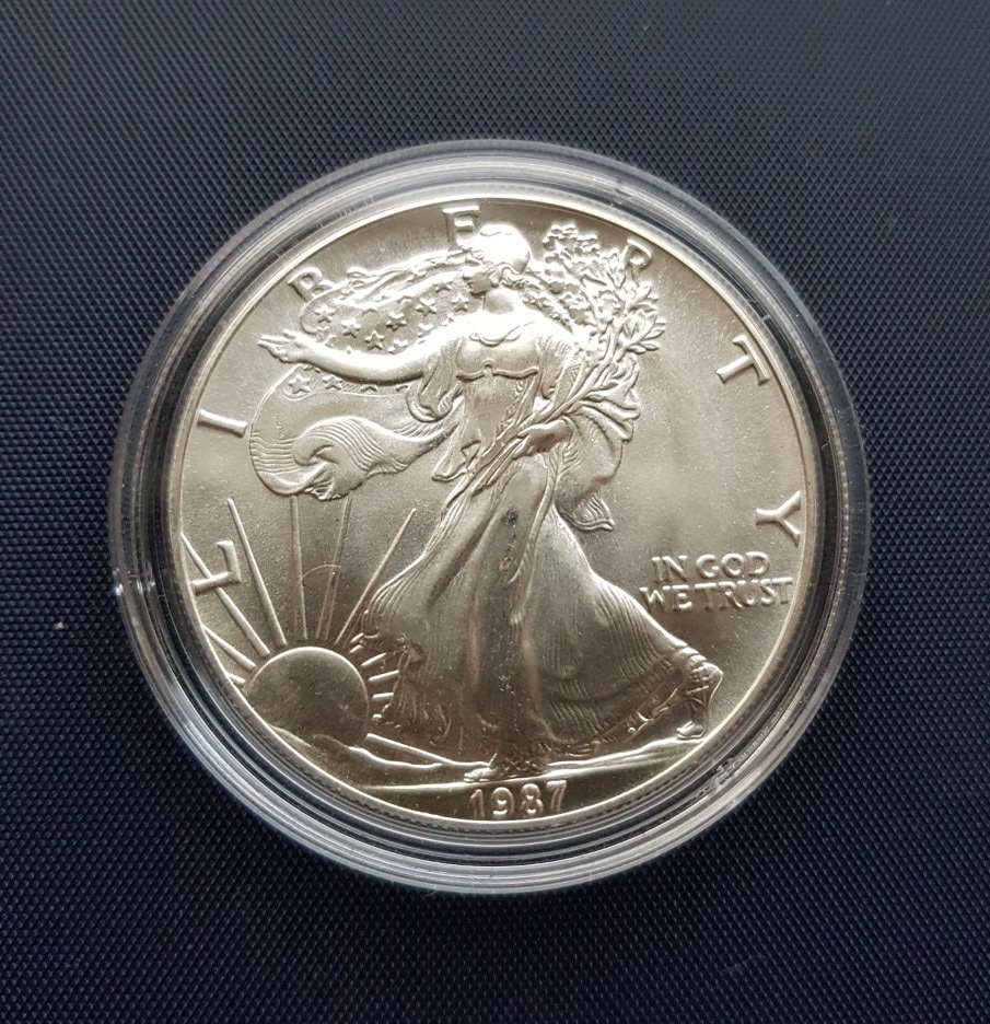USA Silver Eagle 1986-2025 1oz investicne striebro - 7
