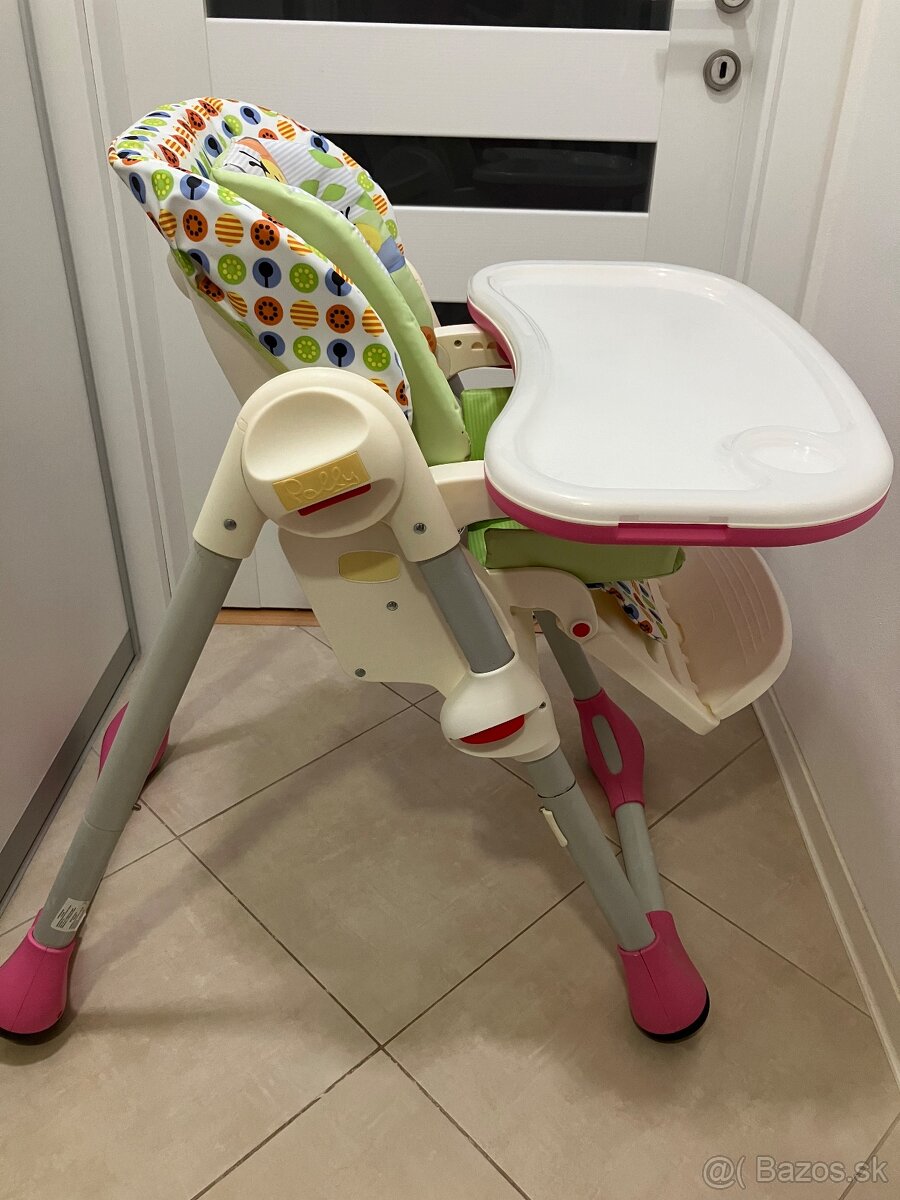 Jedalenska stolicka Chicco Polly 2v1 - 7