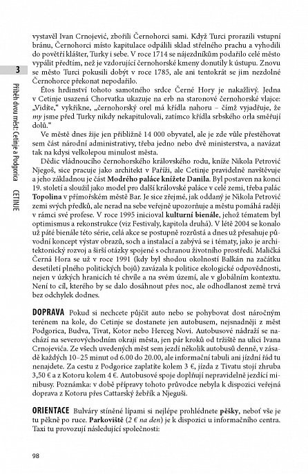 Čierna Hora - český turistický sprievodca Bradt - 7