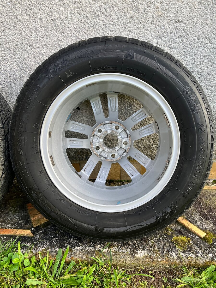 Sada diskov na zimných gumách 5x112 r16 - 7