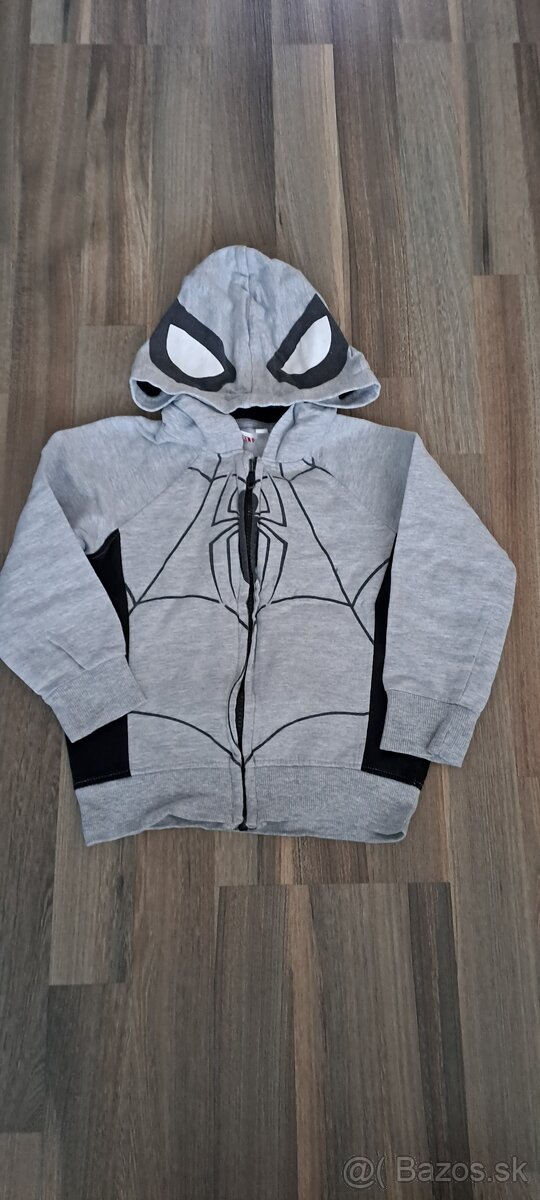 Mikiny pre chlapcov na zapínanie (zips), veľ. 104, 110, 116 - 7