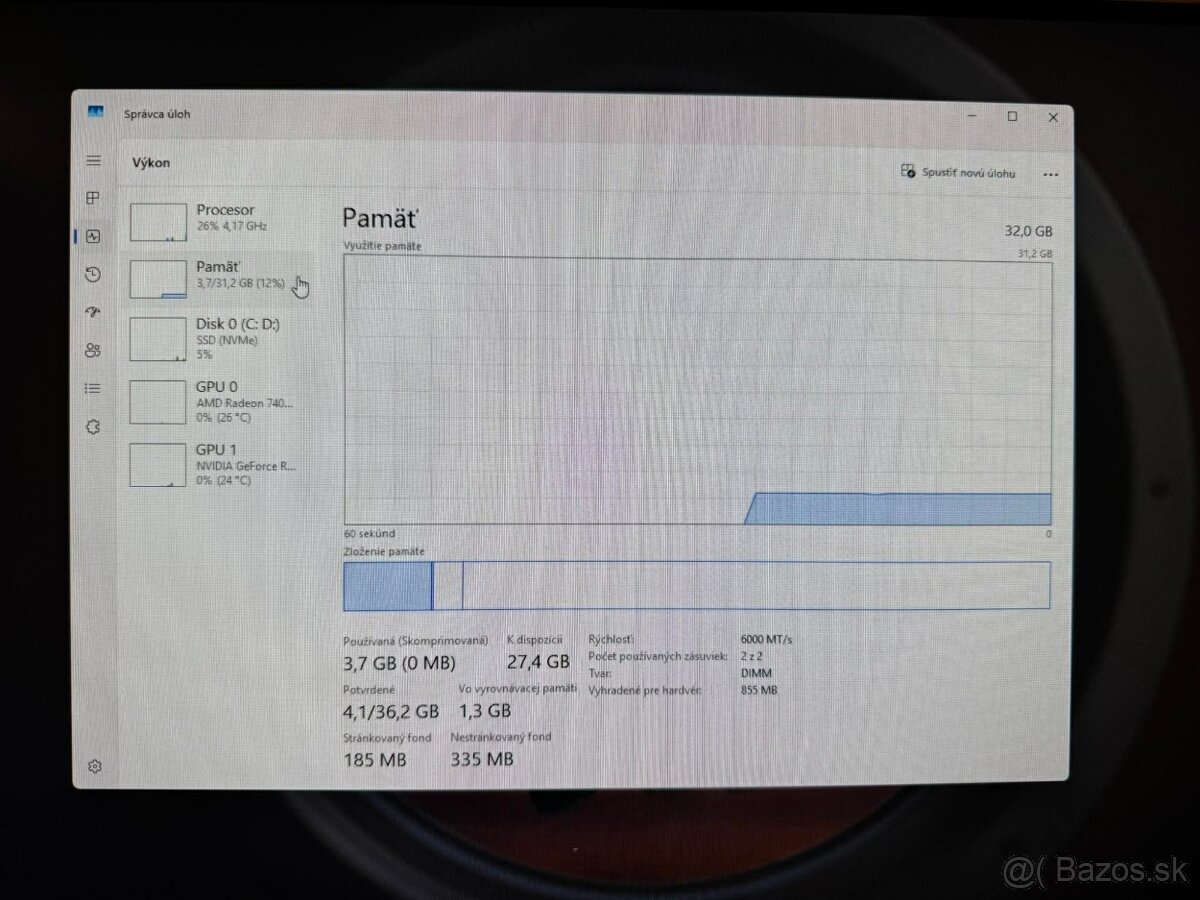 Ryzen 5 8500G, RTX 3080, 32GB DDR5 - 7