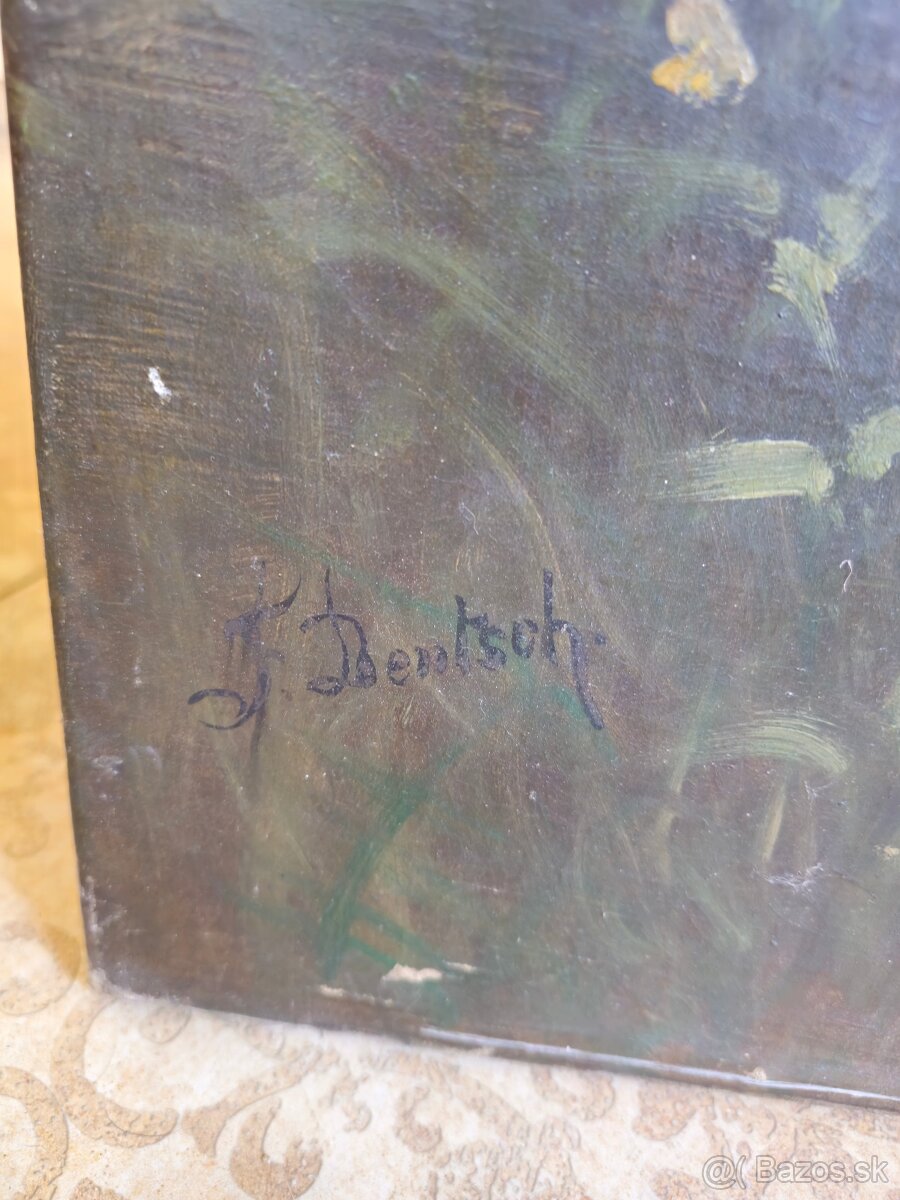 Obraz olejomaľba 19.storočie - 7