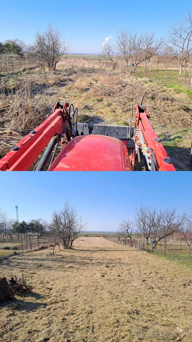 Práca s malotraktorom - 7