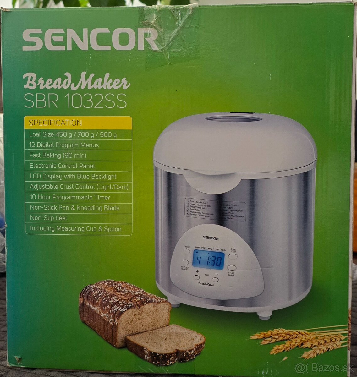 Pekáreň na chleba sencor Bread Maker SBR 1032SS - 7
