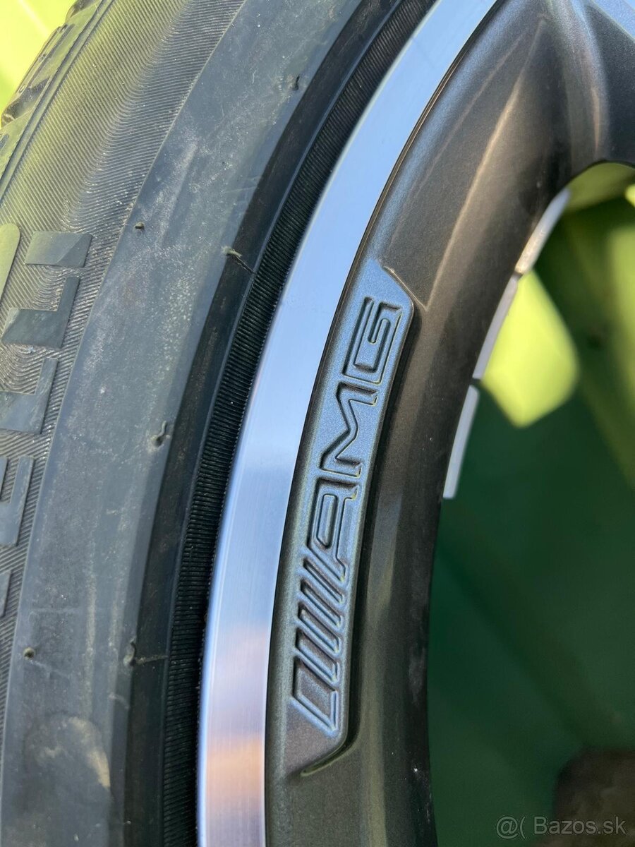 Zimná sada disky Mercedes GLA, r19, 235/45R19 - 7
