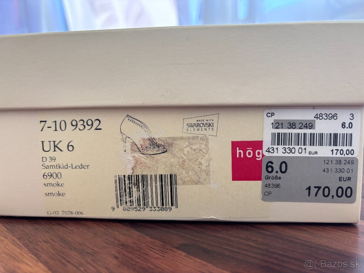 Högl Swarovski lodičky - high heels - 7